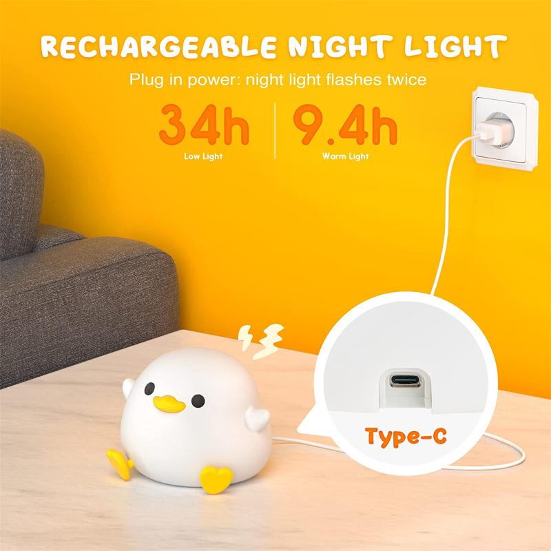 Ducky Buddy Lamp - Lugnande Nattlampa För Bättre Sömn För Ditt Barn