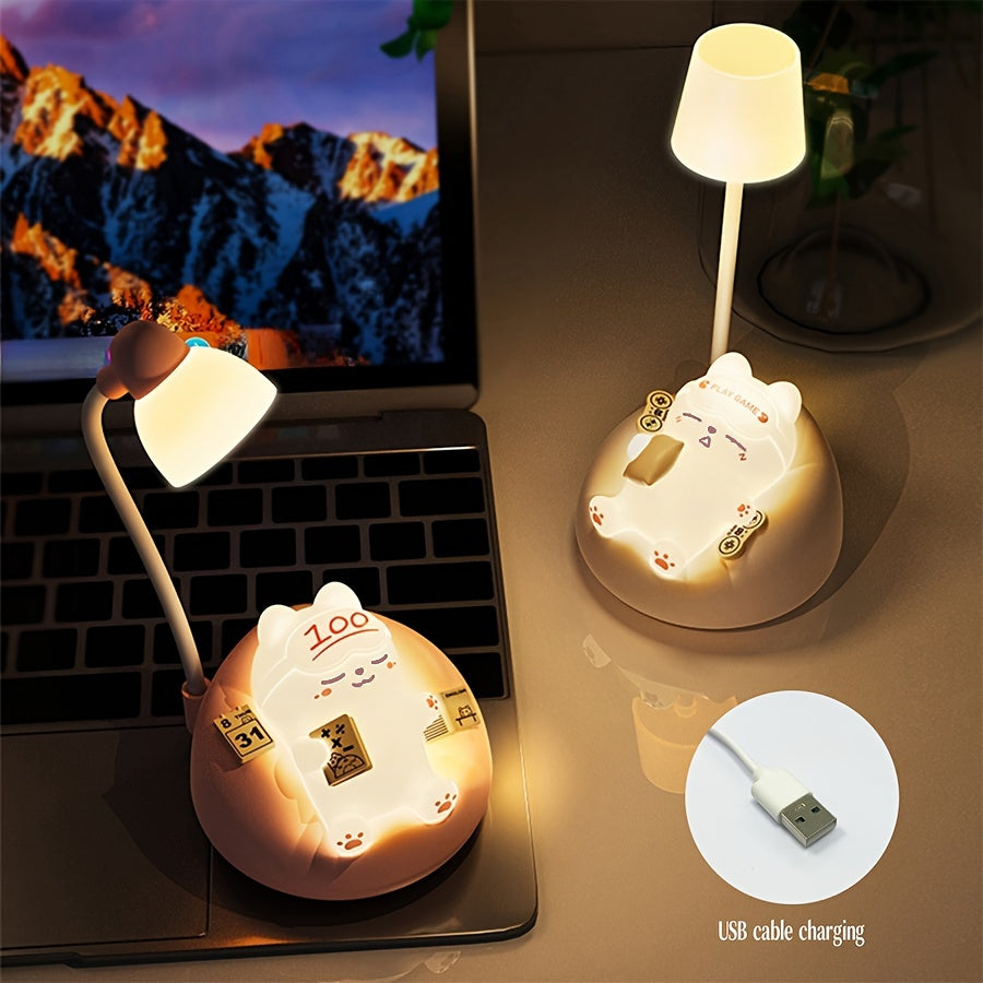 LumiKat Lampa - Söt LED Katt Nattljus