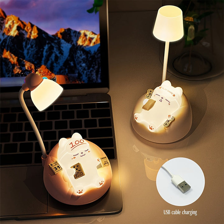 LumiKat Lampa - Söt LED Katt Nattljus