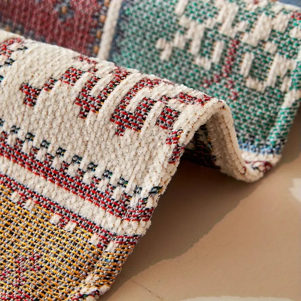 Geneva Boho Stickad Sofföverdrag