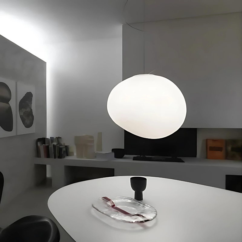 GloStone | Elegant Glaskelap Pendantlampa