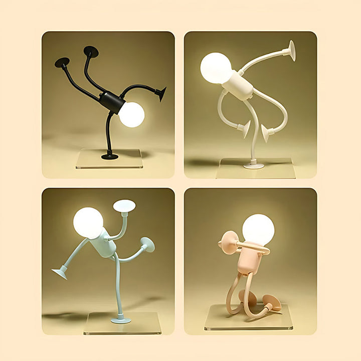 Glödlampa Man Nattlampa