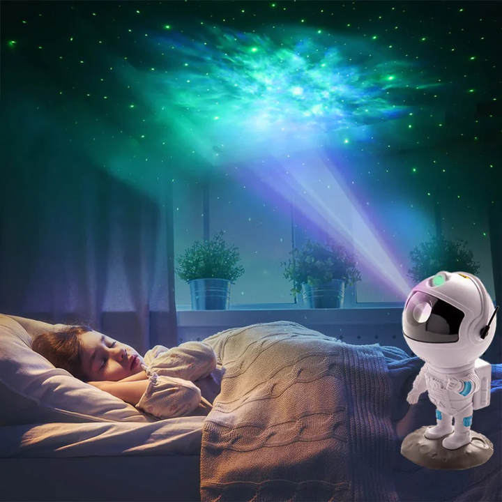 Astronaut Rymd Nattlampa