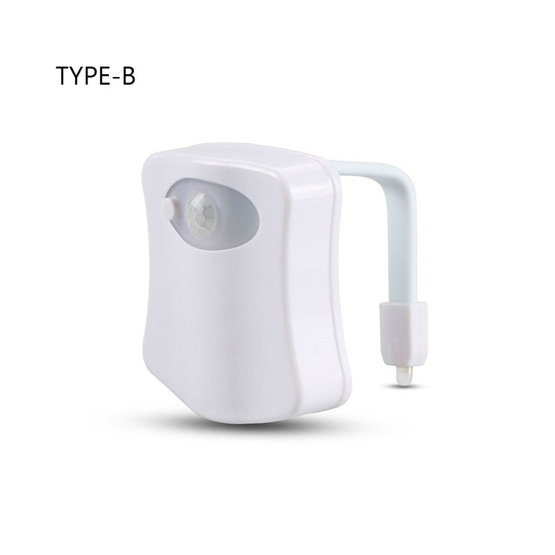 LED Induktions Toalett Nattljus