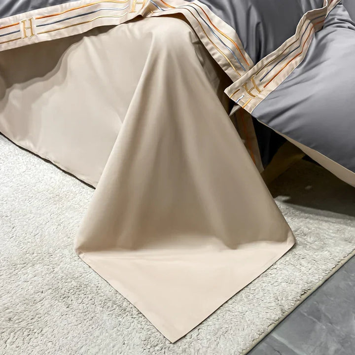 Lyxigt Satin Sängkläder 4-delars Set - OpulenceSleep