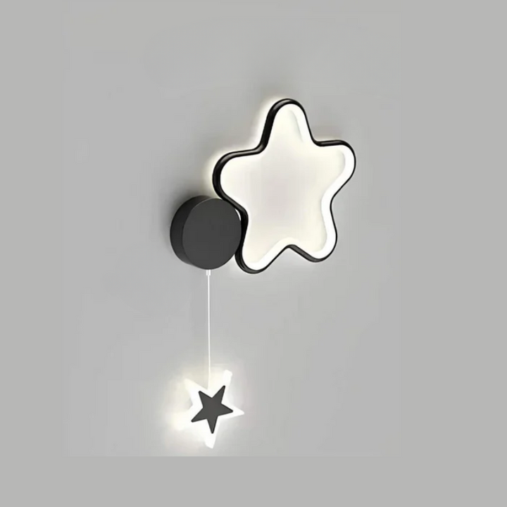 DreamLight | Magisk Vägglampa med Moln, Stjärnor och Måne