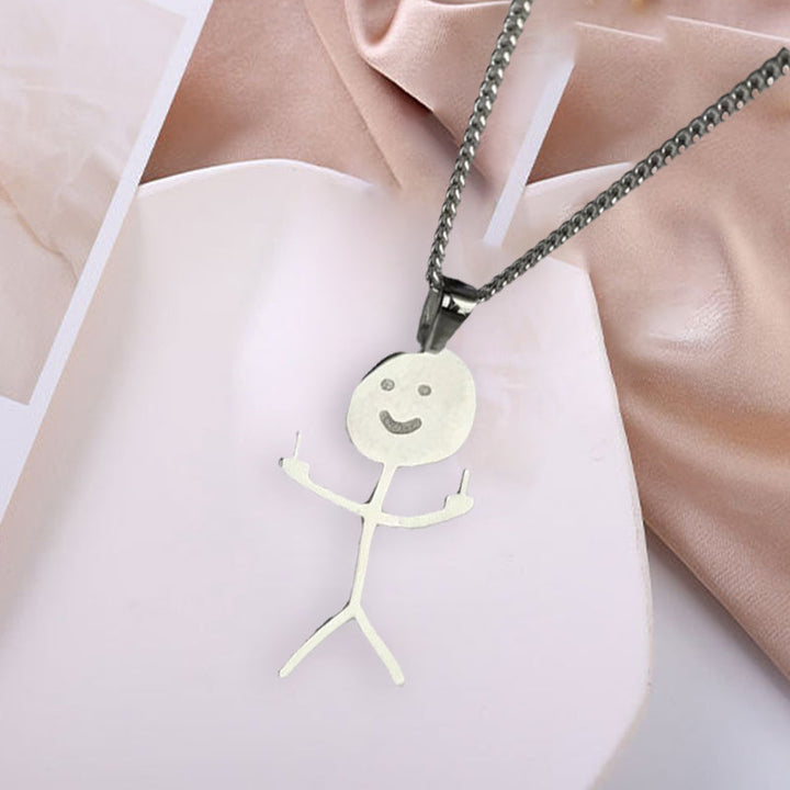 Rolig Scribble Halsband