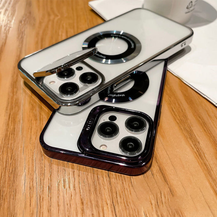 iPhone Magnetiskt Mobilskal med Ställ