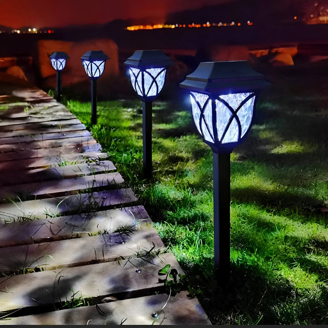 BrightGuard – Solenergi Utomhus Trädgårdslampa