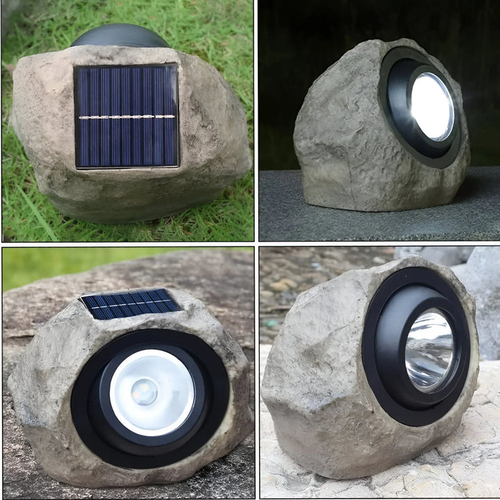 StoneGlow – Solsten Trädgårdslampa