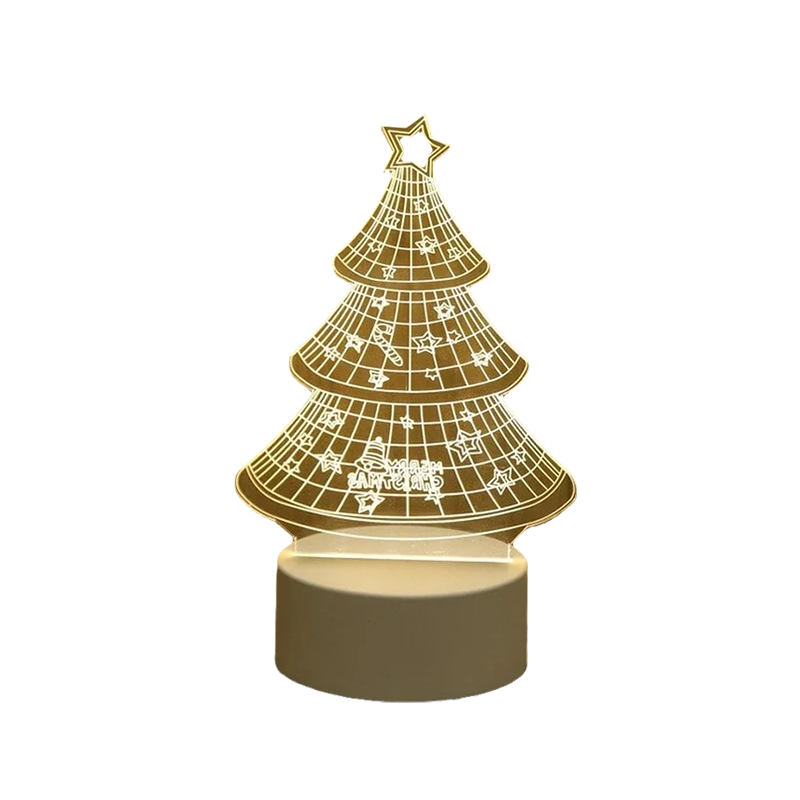 3D Nattlampa Usb