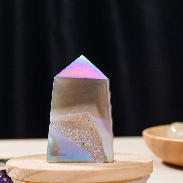 |Angel Aura Quartz Crystal Sticks Gemstone Decor