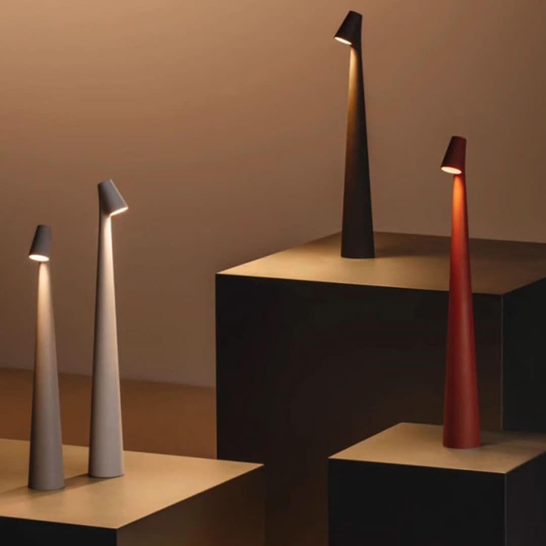 Nordisk minimalistisk design stämningslampa | Trådlös