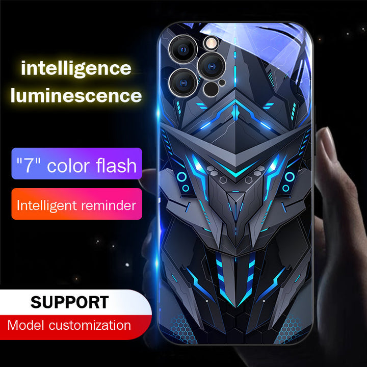 Cool Mecha Apple Smart Flash Telefonfodral