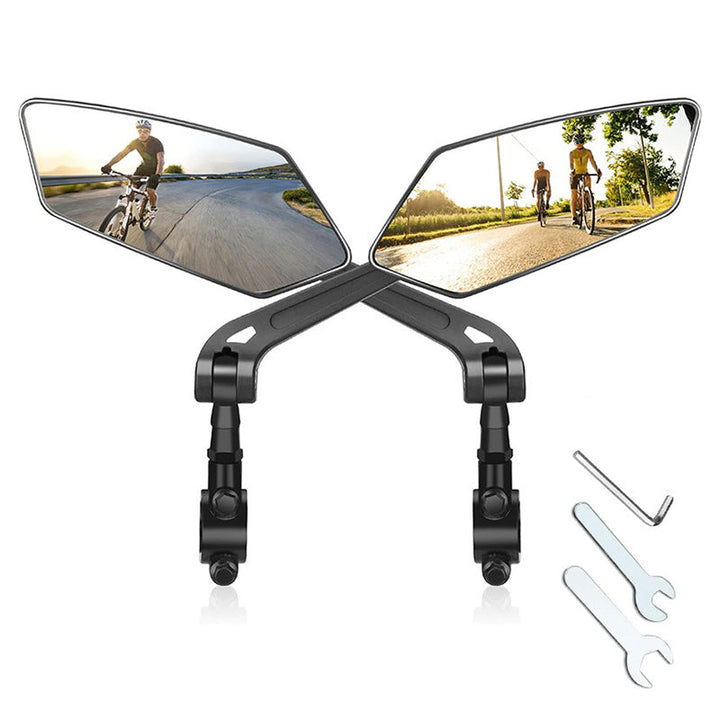 360° roterbar och justerbar cykelbackspegel