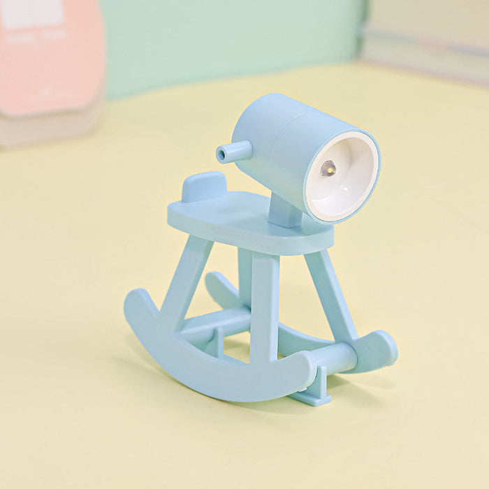 Gungande Häst Mini Nattlampa