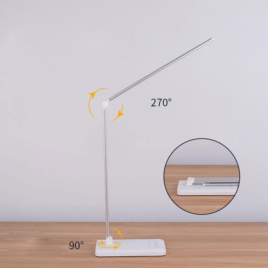 Nordisk Kreativ Fällbar Touch Dimbart LED Skrivbordslampa