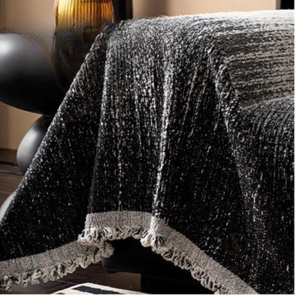 Neutral Ton Chenille Sofföverdrag