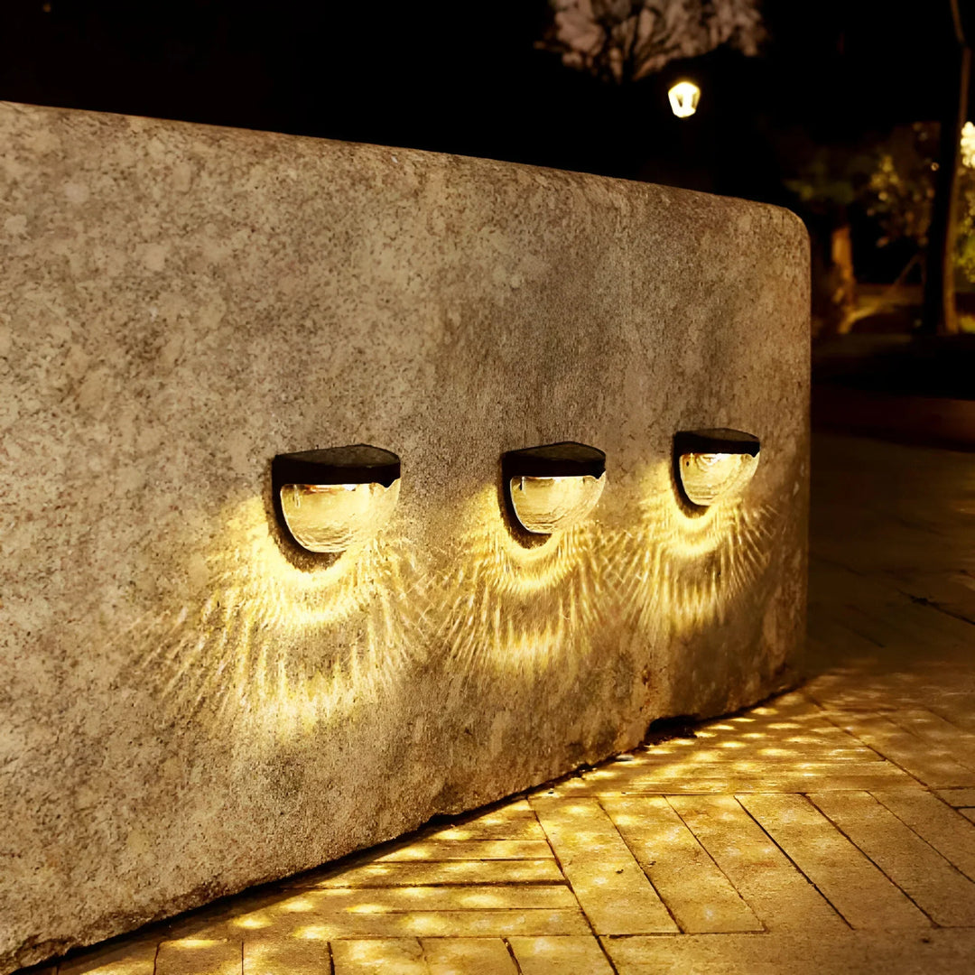 LumiWall – Solenergi Trädgårdsvägglampa