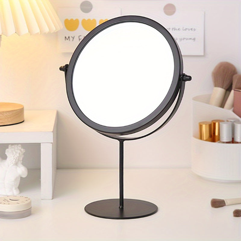 VintageGlow – Justerbar Makeup Spegel med Järnram