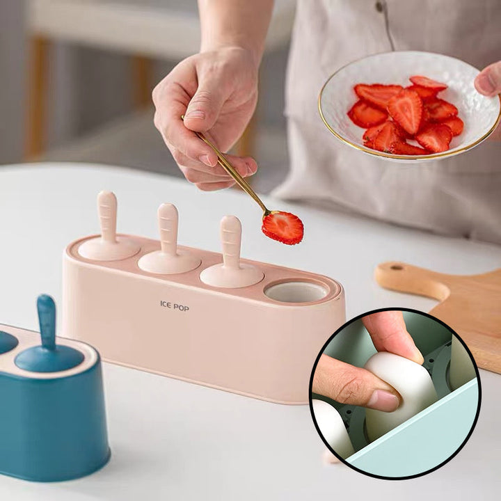 Silicone Glass på Pinne Glassform Set