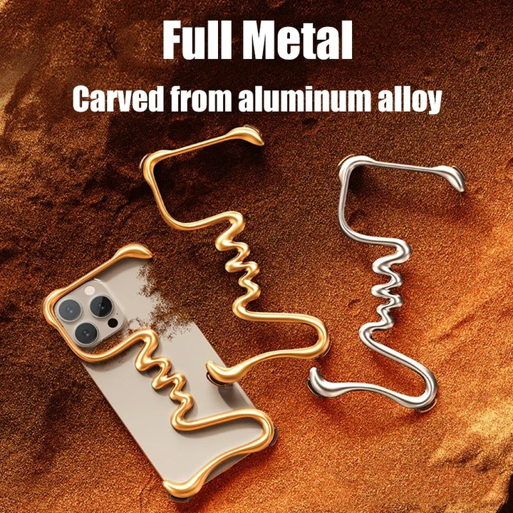 Ramfri Metal Track Bumper iPhone-fodral
