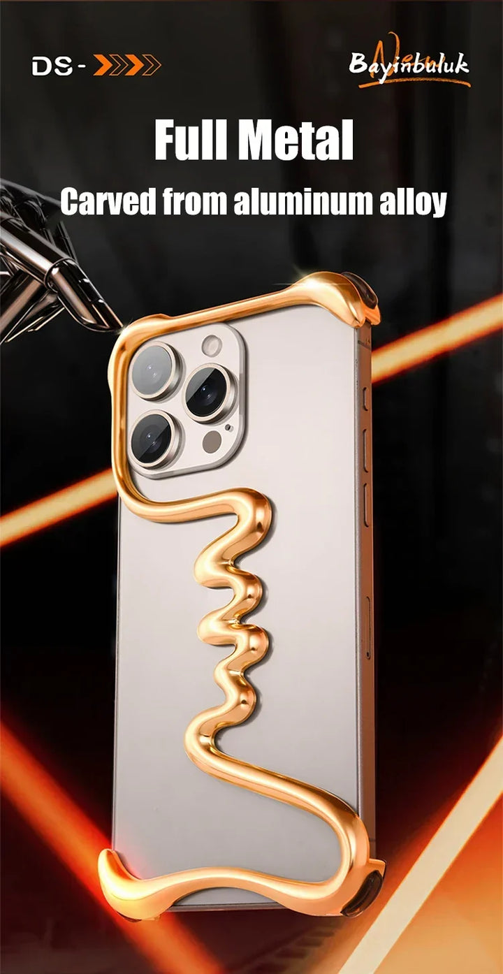 Metalllegering Ramfri iPhone Fodral