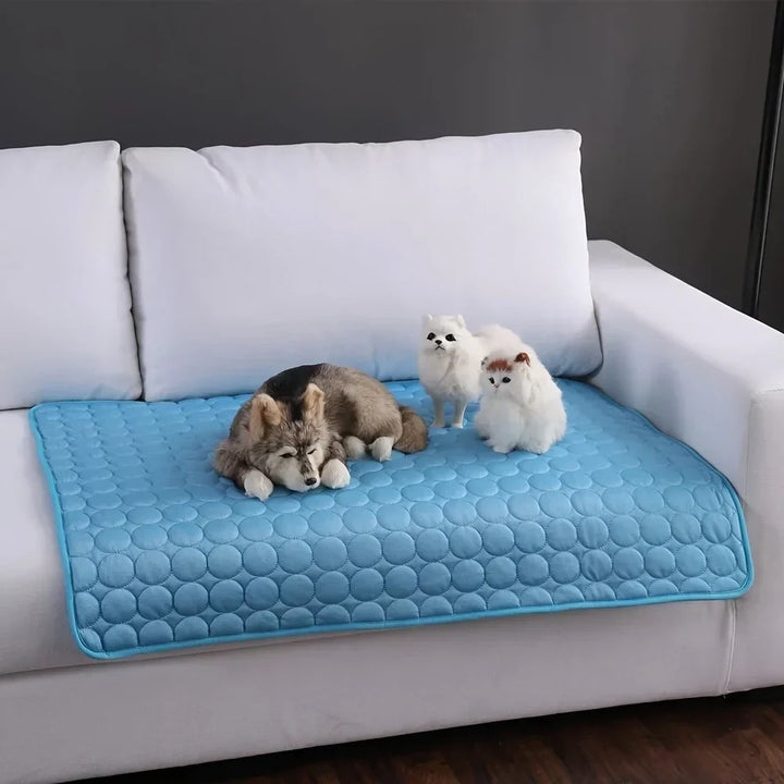 Extra Stor Hund Kylmatta | Sommar Pet Säng för Små &amp; Stora Hundar | Hållbar Filt för Katter &amp; Soffskydd - Is Pad Filt |