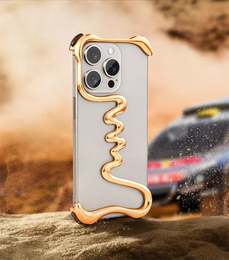 Metalllegering Ramfri iPhone Fodral