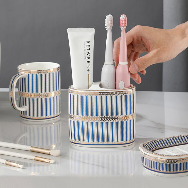 Lyxig Art Deco Badaccessoarhållare