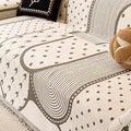Asymmetrisk Blob Chenille Sofföverdrag