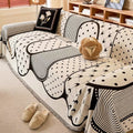Asymmetrisk Blob Chenille Sofföverdrag
