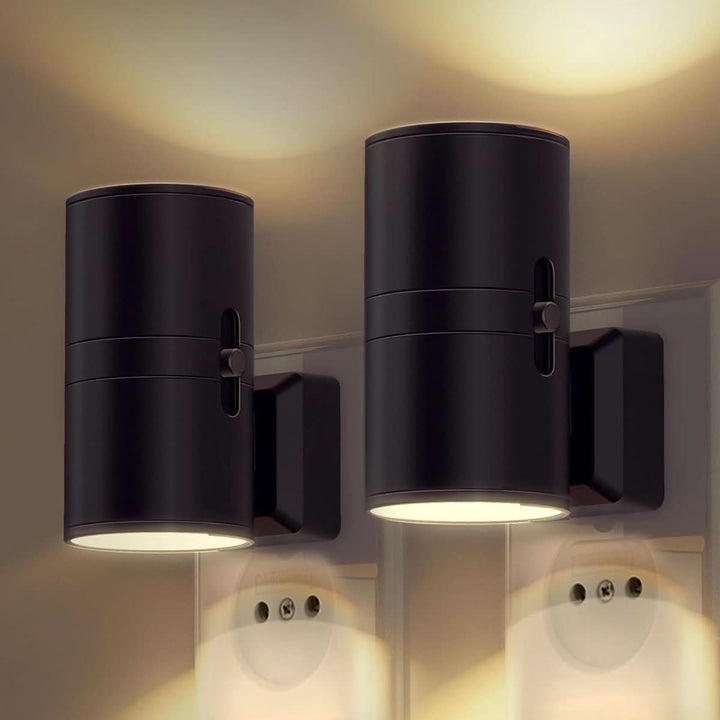 Dimbar LED-nattlampa med dag/natt-sensor för behaglig rumsbelysning