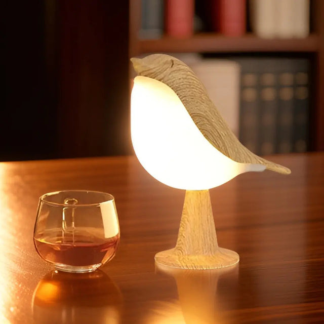 Fågel Lampa - Lumina - Touch Control - Aromaterapi