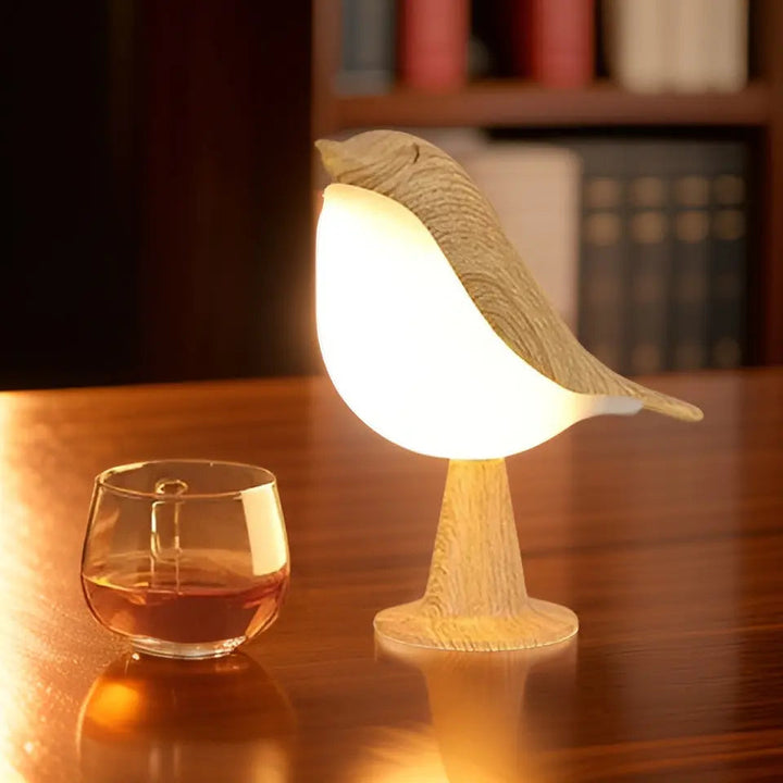 Fågel Lampa - Lumina - Touch Control - Aromaterapi