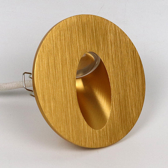 Modern Art Deco Rund Fyrkantig Aluminium Vattentät LED Vägglampa för Korridorer