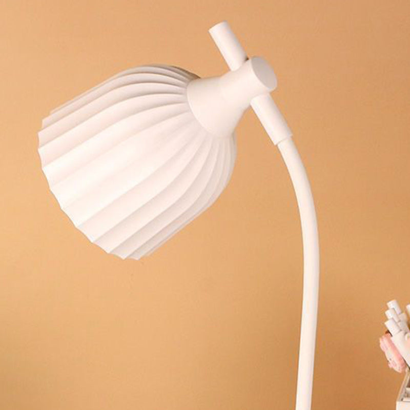 Modern Minimalistisk Rund Vikbar ABS LED Bordslampa För Vardagsrum