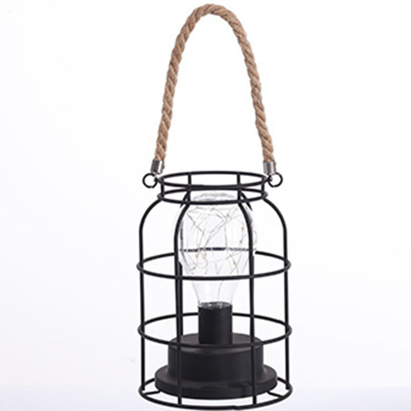 Modern Minimalistisk Vertikal Randig Fyrkantig Rund Järn LED Bordslampa För Vardagsrum