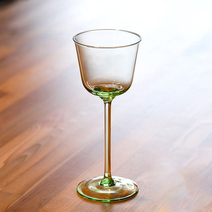 Bareqeth Grön Vin Glas