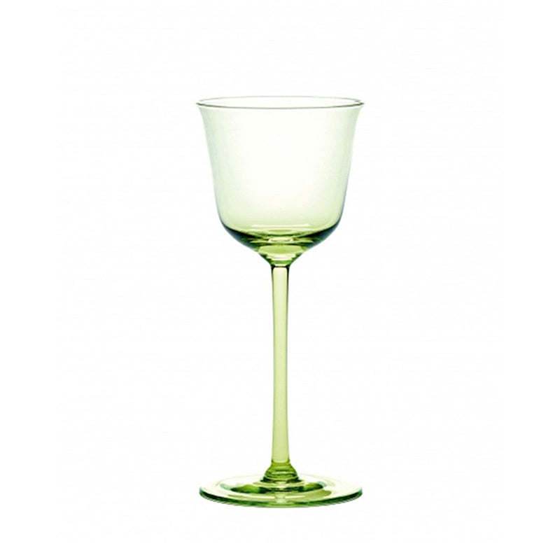 Bareqeth Grön Vin Glas
