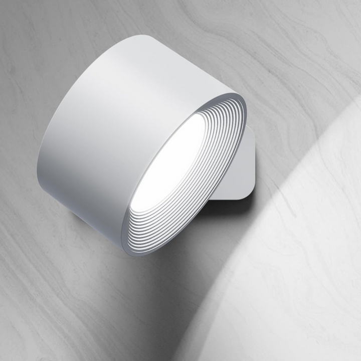FlexiLamp – Trådlös, uppladdningsbar vägglampa med 360° rotation