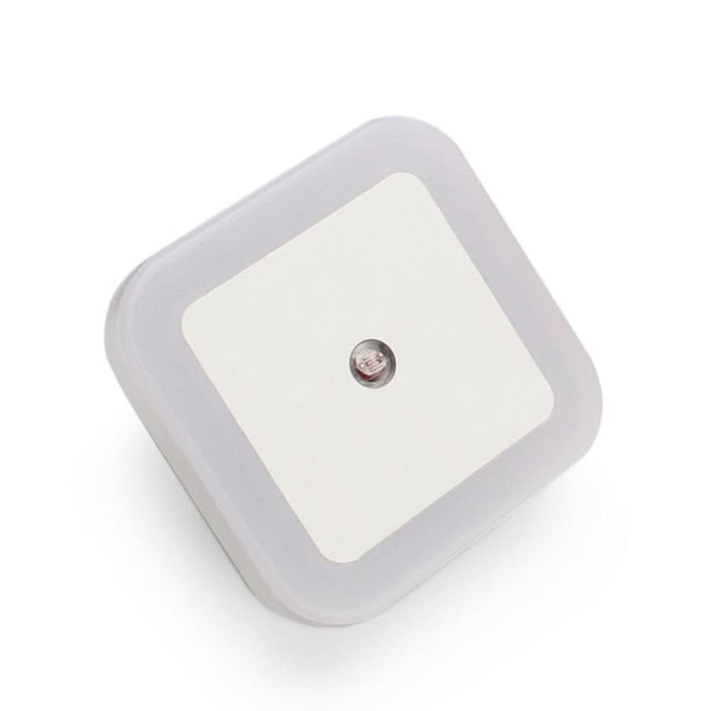 Rörelsesensor LED Nattlampa Väggkontakt Kallvit