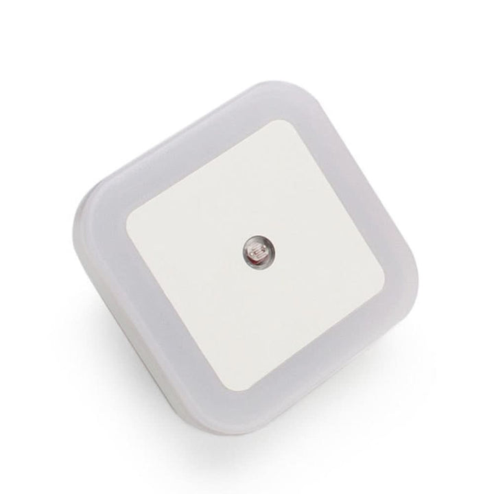 Rörelsesensor LED Nattlampa Väggkontakt Kallvit