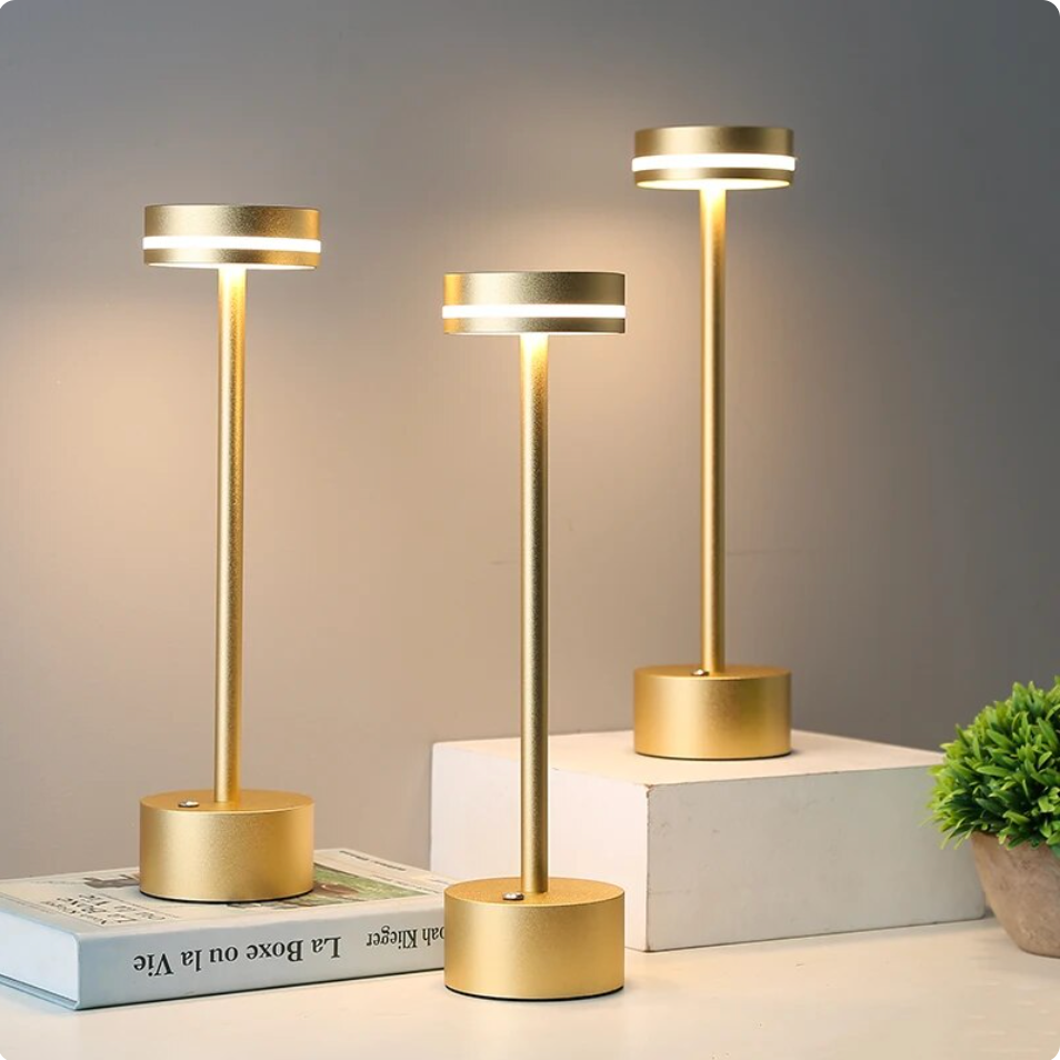 Uppladdningsbar Trådlös Touch Bordslampa