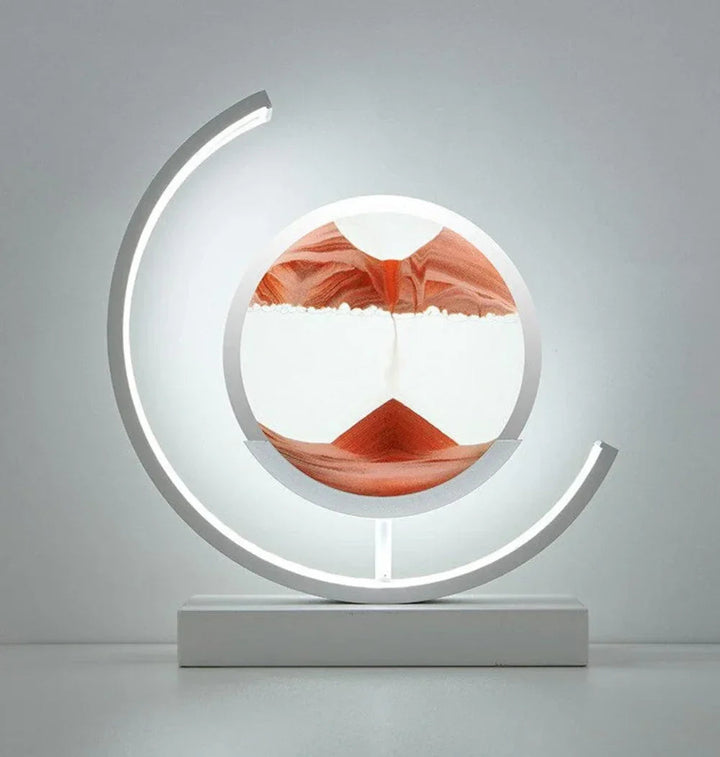 Balance Sand Art Lamp | Bästa Lava Lampor-Inspirerad Rymdlampa, Cool LED Nattljus för Avkopplande Sovrum &amp; Vardagsrum Dekor