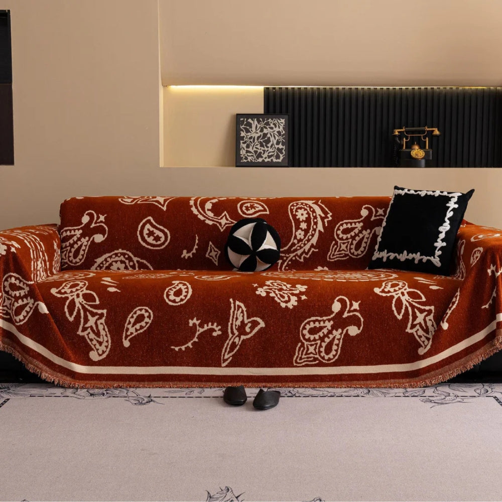 Boho Bloom Mjuk Sofföverdrag