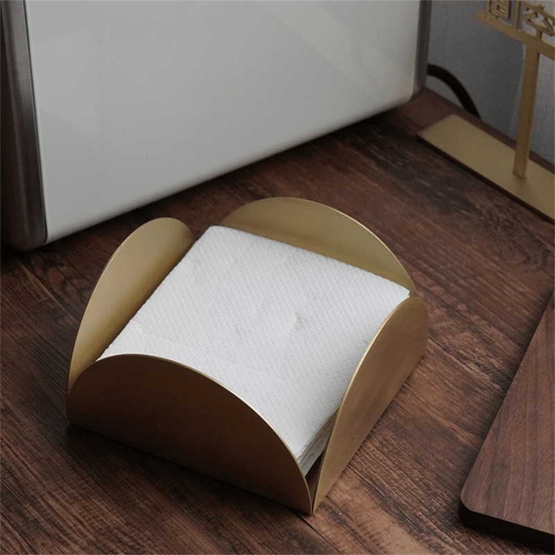 Mässing - Pappershållare - Tablettlåda