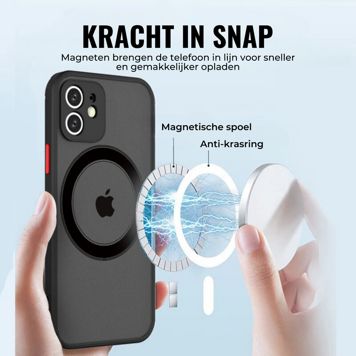 Corevault MagSafe Telefonfodral | Slim &amp; Stötsäkert | Magnetiskt &amp; Stiligt | Optimerat för trådlös laddning