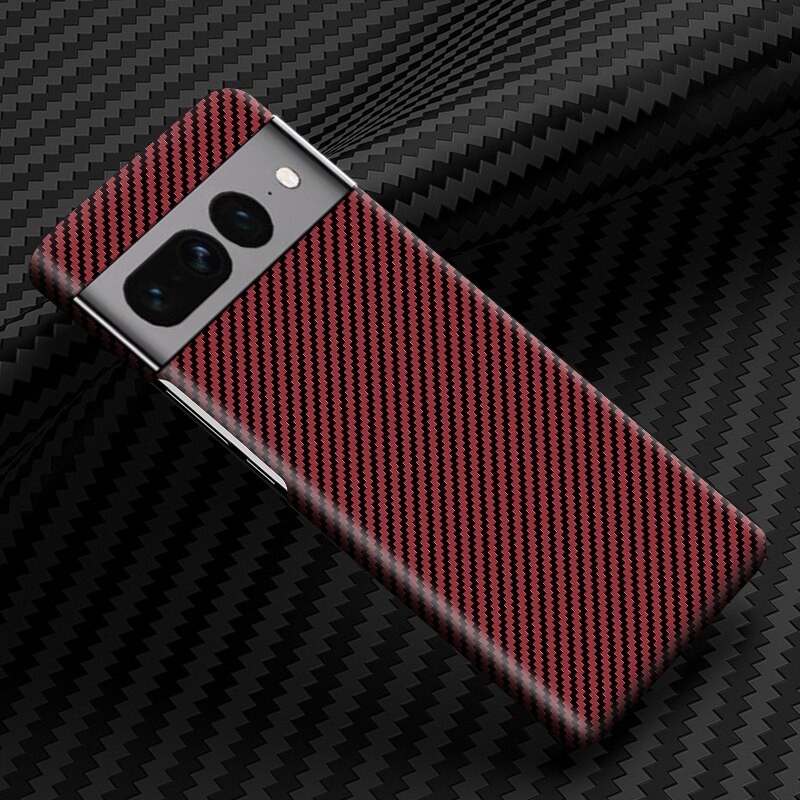 Kolfiber Telefonfodral för Google Pixel 7 8