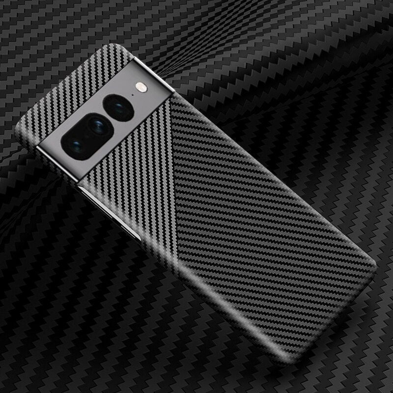 Kolfiber Telefonfodral för Google Pixel 7 8